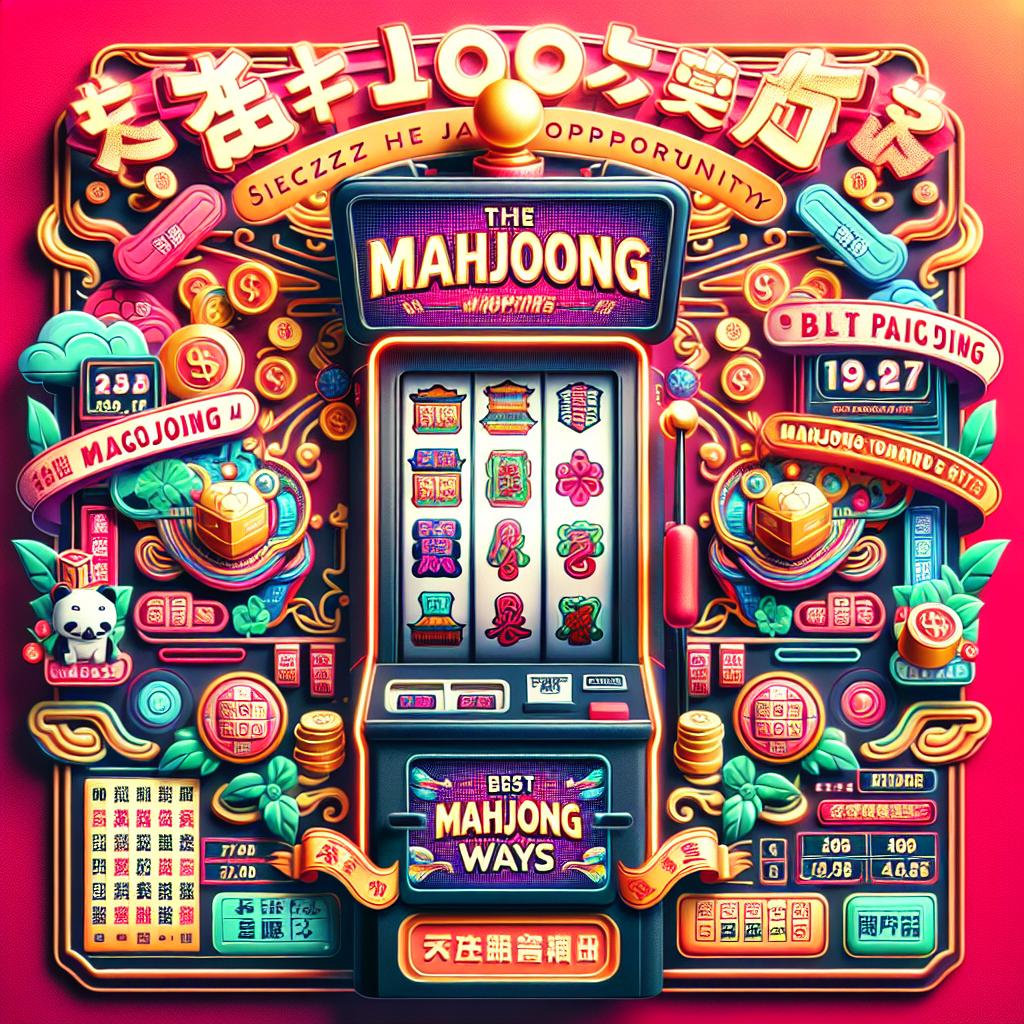 Raih Peluang Jackpot di Slot Mahjong Ways, Slot Bertema Mahjong Terbaik